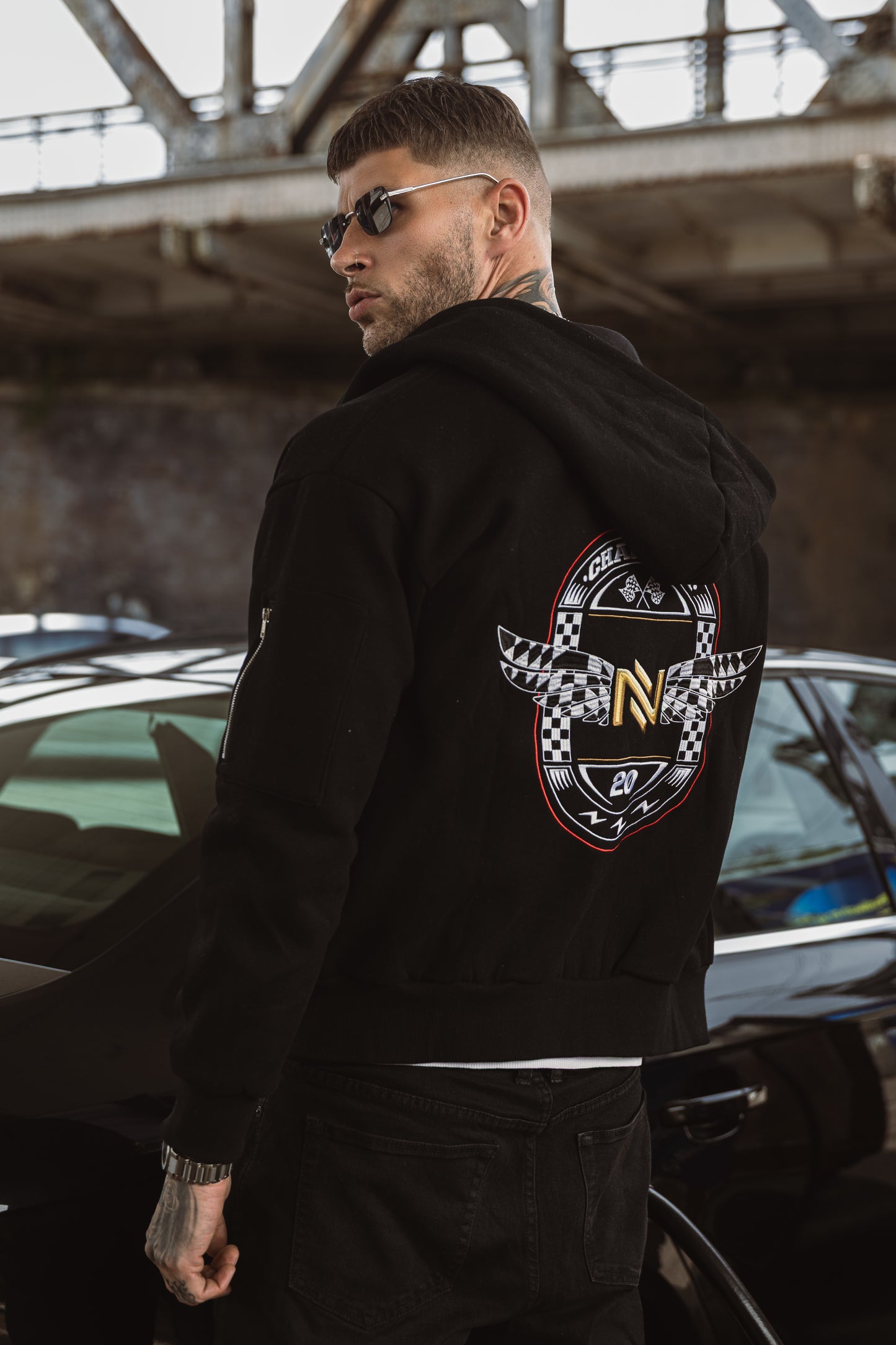 The Grid Hoodie