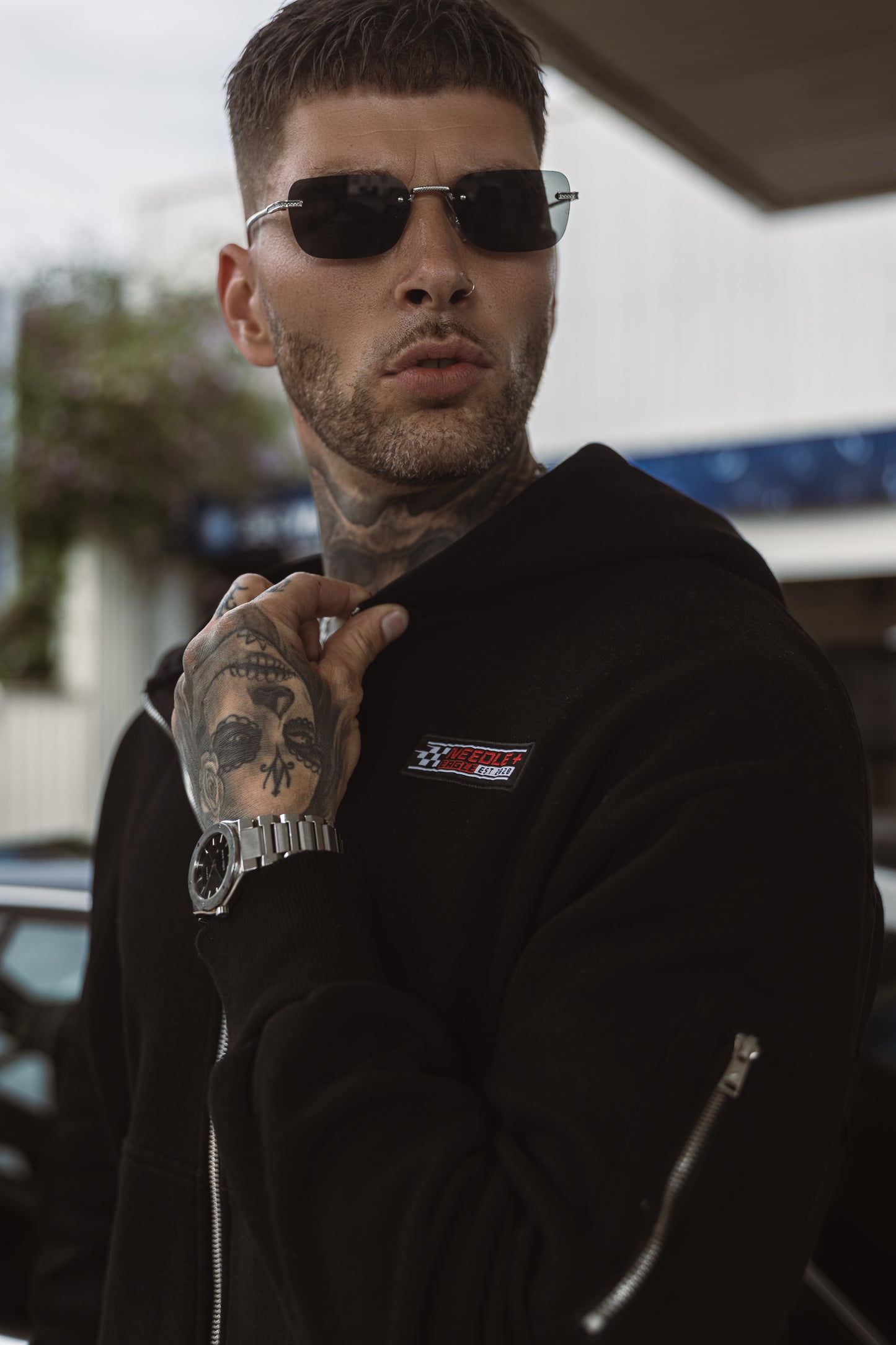 The Grid Hoodie