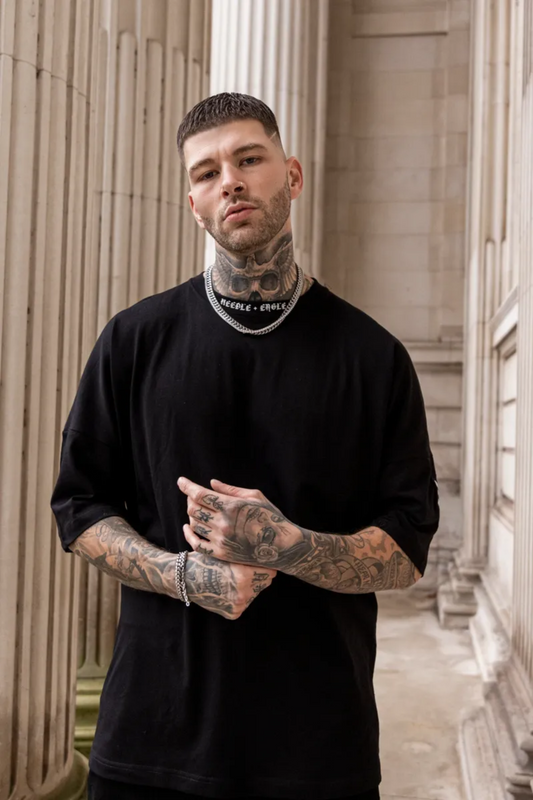 Norsk oversized black T Shirt