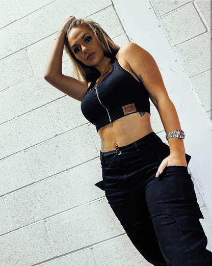 The Crop Top Collection - Black, Khaki and White