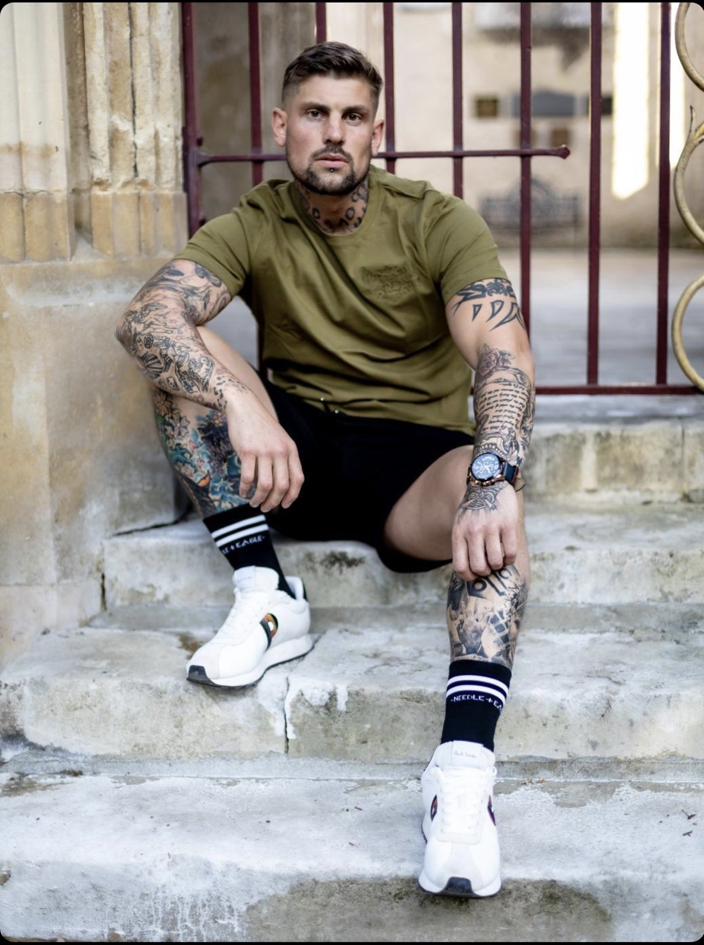 Signature T Shirt - Khaki