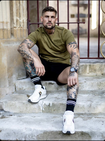 Signature T Shirt - Khaki